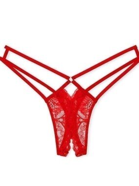 Victoria’s Secret Crotchless Panties Size Large